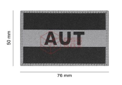 Clawgear Austria Flag Patch Black - obrazek 4