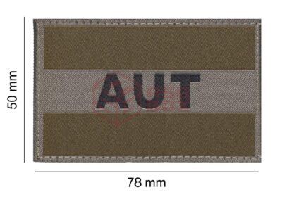 Clawgear Austria Flag Patch RAL7013 - obrazek 4