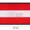 Clawgear Austria Flag Patch Multicolor OD-TM-10554250000 20124 asgbox.pl
