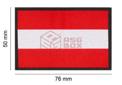 Clawgear Austria Flag Patch Multicolor - obrazek 4