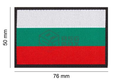 Clawgear Bulgaria Flag Patch Multicolor - obrazek 4