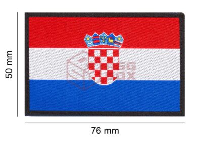 Clawgear Croatia Flag Patch Multicolor - obrazek 4