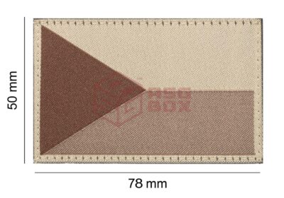Clawgear Czech Republic Flag Patch Desert - obrazek 4