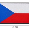 Clawgear Czech Republic Flag Patch Multicolor OD-TM-10554550000 20127 asgbox.pl