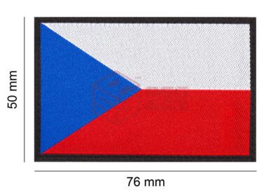 Clawgear Czech Republic Flag Patch Multicolor - obrazek 4