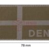 Clawgear Denmark Flag Patch RAL7013 OD-TM-10554633200 20963 asgbox.pl