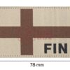Clawgear Finland Flag Patch Desert OD-TM-10554831000 20966 asgbox.pl
