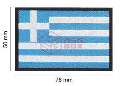 Clawgear Greece Flag Patch Multicolor - obrazek 4