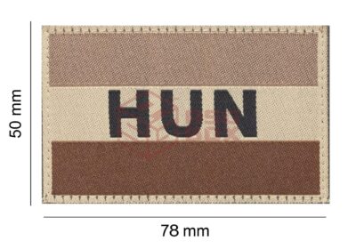 Clawgear Hungary Flag Patch Desert - obrazek 4