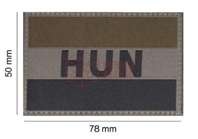 Clawgear Hungary Flag Patch RAL7013 - obrazek 4