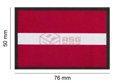 Clawgear Latvia Flag Patch Multicolor - obrazek 4