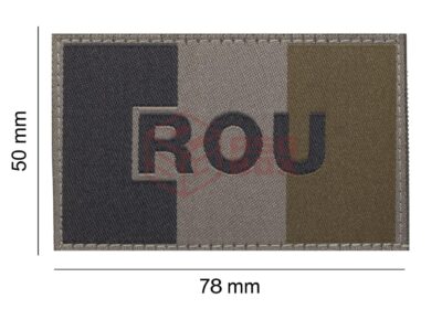 Clawgear Romania Flag Patch RAL7013 - obrazek 4