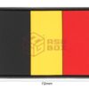 JTG Belgium Flag Rubber Patch Multicolor OD-TM-10566750000 20380 asgbox.pl