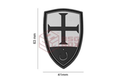 JTG Crusader Shield Rubber Patch Blackops - obrazek 4