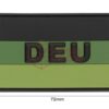 JTG German Flag Rubber Patch Forest OD-TM-10567121400 20391 asgbox.pl