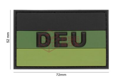 JTG German Flag Rubber Patch Forest - obrazek 4