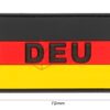 JTG German Flag Rubber Patch Multicolor OD-TM-10567150000 20388 asgbox.pl