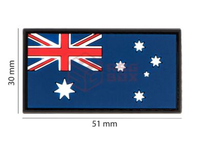 JTG Australia Flag Rubber Patch Multicolor - obrazek 5