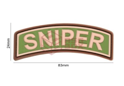 JTG Sniper Tab Rubber Patch Green - obrazek 4
