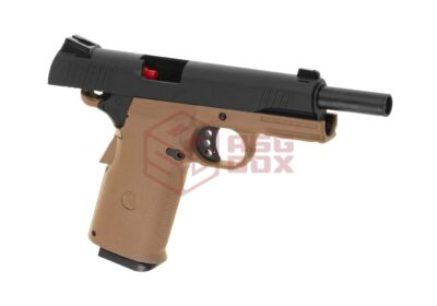 KJ Works KP-11 Full Metal GBB Tan - obrazek 3