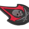 JTG Assassin Skull Rubber Patch Blackmedic OD-TM-10572050500 20554 asgbox.pl