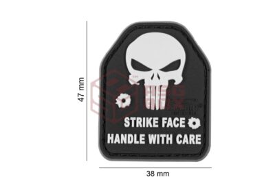 JTG SAPI Skull Rubber Patch SWAT - obrazek 4