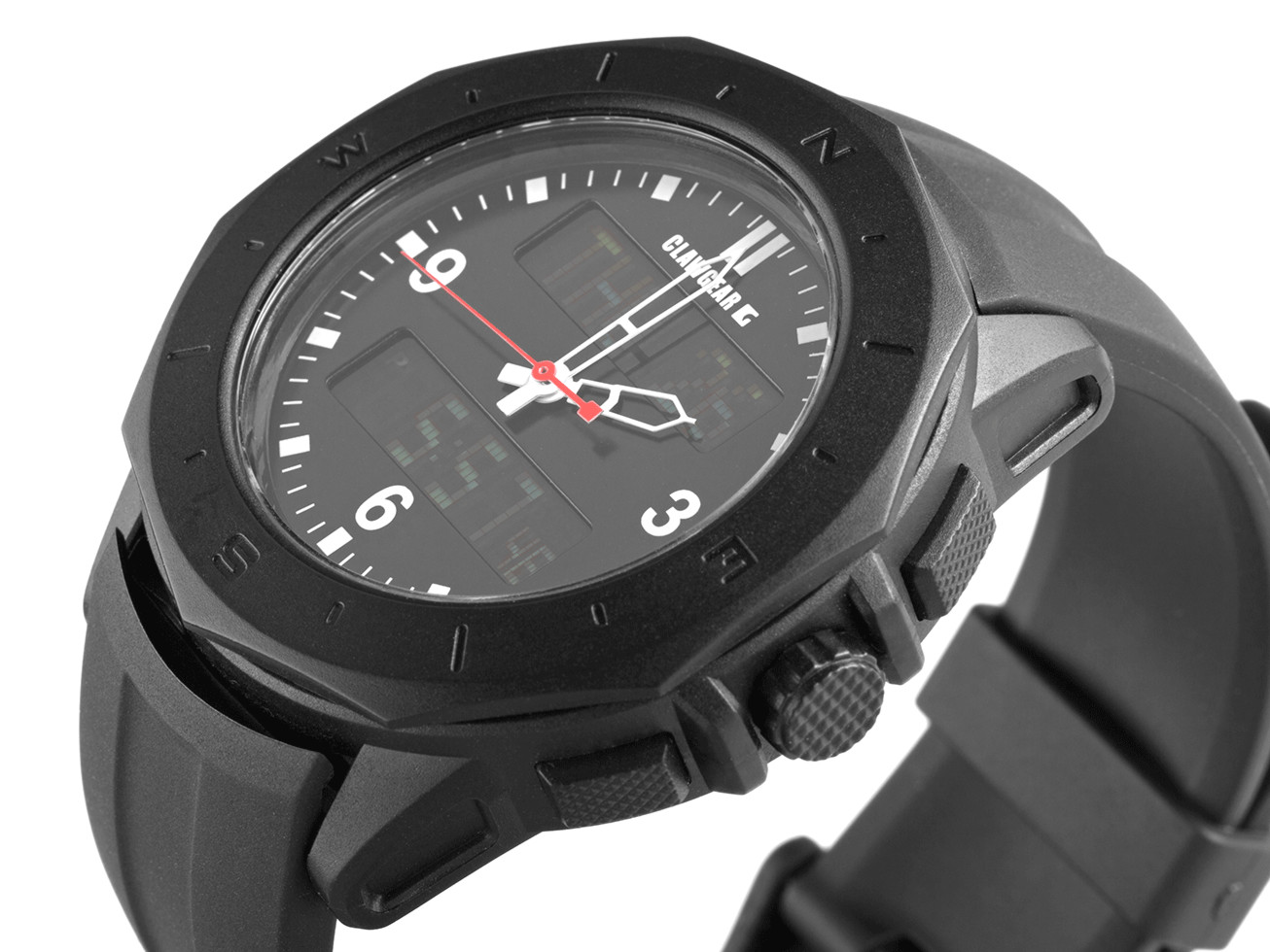 Watch Clawgear Dual Timer All Black OD-A-CLWG009 asgbox.pl Watch Clawgear Dual Timer All Black - obrazek 2