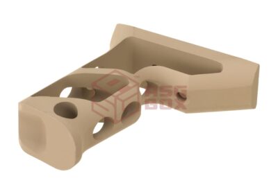 Metal CNC Long Angled Grip for Keymod Dark Earth - obrazek 4