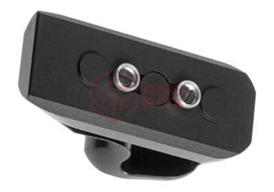 Metal CNC Short Angled Grip for Keymod Black - obrazek 5