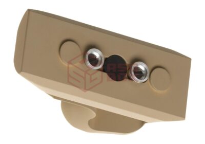 Metal CNC Short Angled Grip for Keymod Dark Earth - obrazek 5