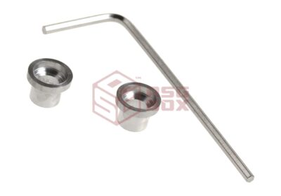 Metal CNC Short Angled Grip for Keymod Dark Earth - obrazek 6