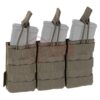 Warrior Triple Open Mag Pouch M4 5.56 mm Ranger Green OD-TM-10604220200 W-EO-TMOP-RG asgbox.pl