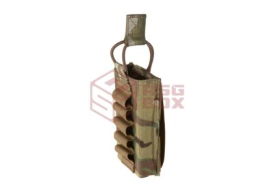 Warrior Single Open Mag Pouch 5.56mm with Shotgun Strip Multicam - obrazek 3