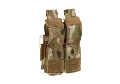 Warrior Direct Action Double Pistol Mag Pouch 9mm Multicam - obrazek 4