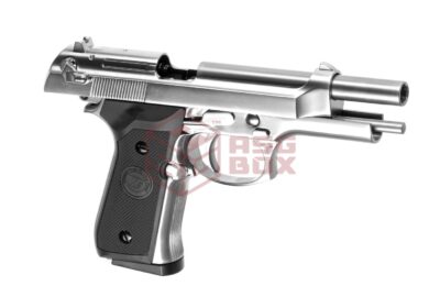 WE M9 Full Metal Co2 Silver - obrazek 3