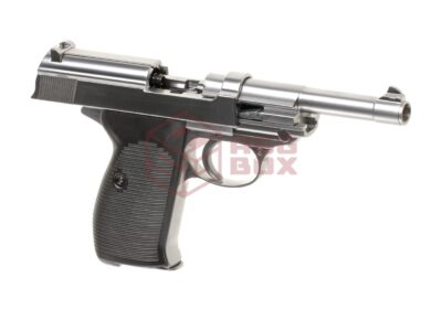 WE P38 Full Metal GBB Silver - obrazek 3