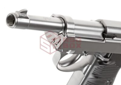 WE P38 Full Metal GBB Silver - obrazek 4