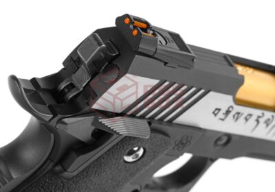 WE Hi-Capa 6 Force A Gold Barrel Full Metal GBB Dual Tone - obrazek 5