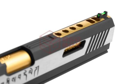 WE Hi-Capa 6 Force A Gold Barrel Full Metal GBB Dual Tone - obrazek 6