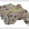FMA AN/PEQ15 LA-5 IR Upgrade Version (LED / IR Flashlight, Green Laser) - Tan OD-A-TB0073 asgbox.pl