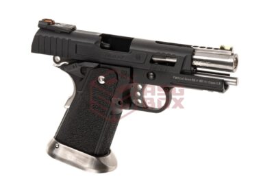 WE Hi-Capa 3.8 Force Full Metal GBB Black - obrazek 3