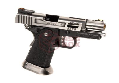 WE Hi-Capa 3.8 Force Full Metal GBB Silver - obrazek 3