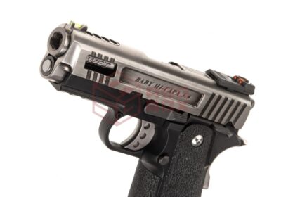 WE Hi-Capa 3.8 Force Full Metal GBB Silver - obrazek 4