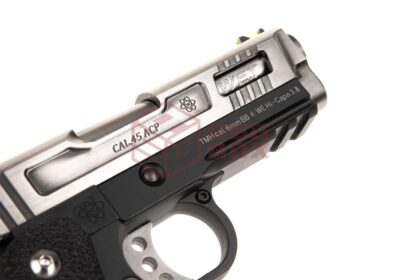 WE Hi-Capa 3.8 Force Full Metal GBB Silver - obrazek 5