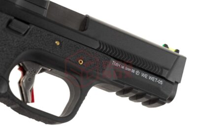 WE WET-05 BK Black Barrel Metal Version GBB Black - obrazek 5