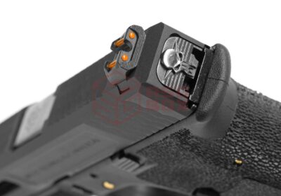 WE G-Force 17 BK Silver Barrel Metal Version GBB Black - obrazek 5