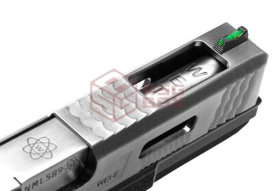 WE G-Force 18C SV Silver Barrel Metal Version GBB Black - obrazek 5