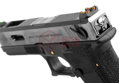 WE G-Force 18C SV Silver Barrel Metal Version GBB Black - obrazek 6
