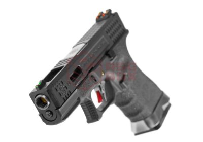 WE G-Force 19 BK Silver Barrel Metal Version GBB Black - obrazek 4