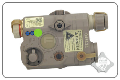 FMA AN/PEQ15 LA-5 IR Upgrade Version (LED / IR Flashlight, Green Laser) - Tan - obrazek 6